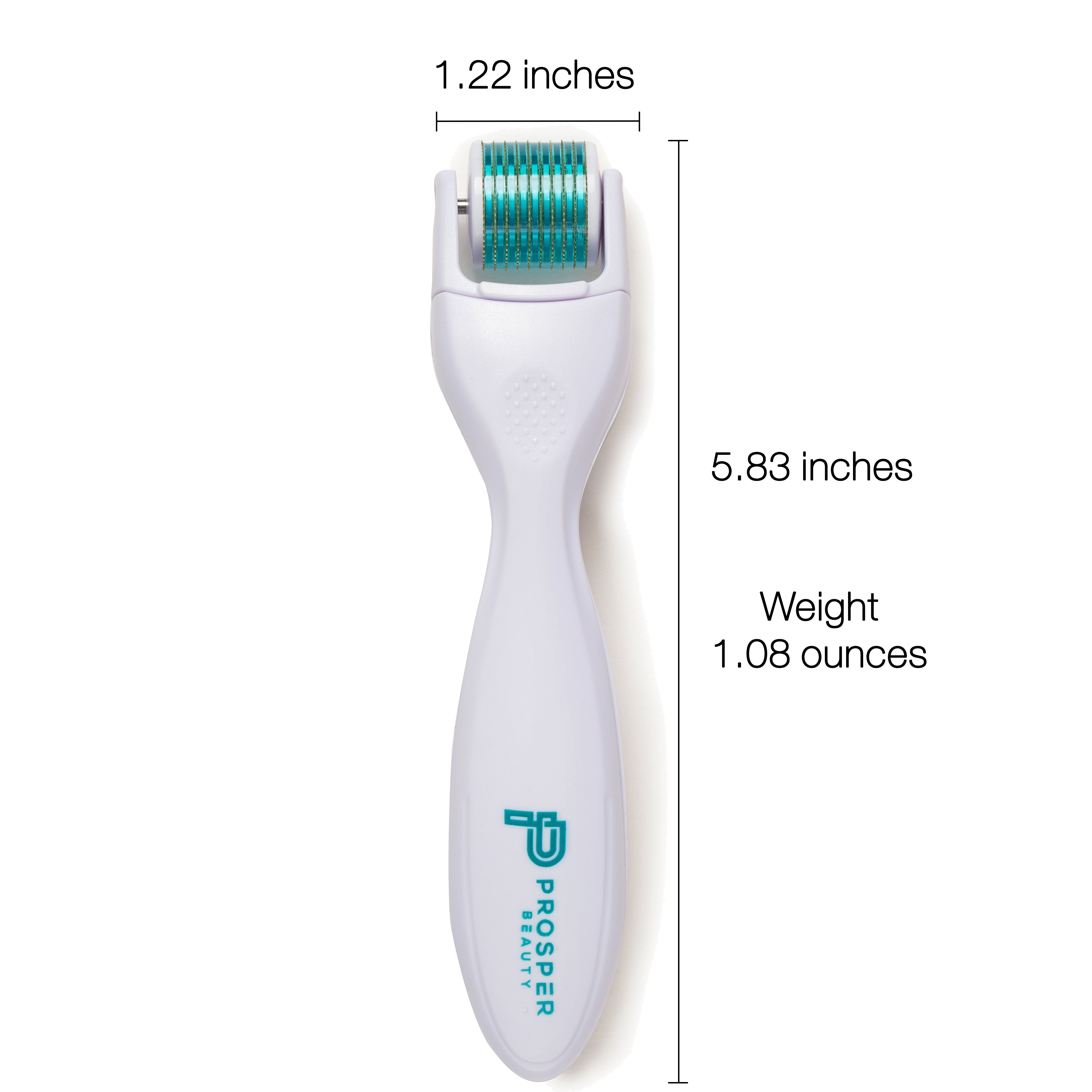 DERMAROLL LITE by Prosper Beauty (Microneedle Derma Roller Kit 0.25mm) with replaceable roller head