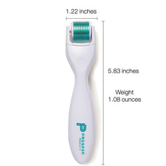 DERMAROLL LITE by Prosper Beauty (Microneedle Derma Roller Kit 0.25mm) with replaceable roller head