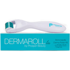 DERMAROLL LITE by Prosper Beauty (Microneedle Derma Roller Kit 0.25mm) with replaceable roller head