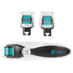 DERMAROLL BLACK by Prosper Beauty (5 Piece Microneedle Derma Roller Kit 0.25mm)