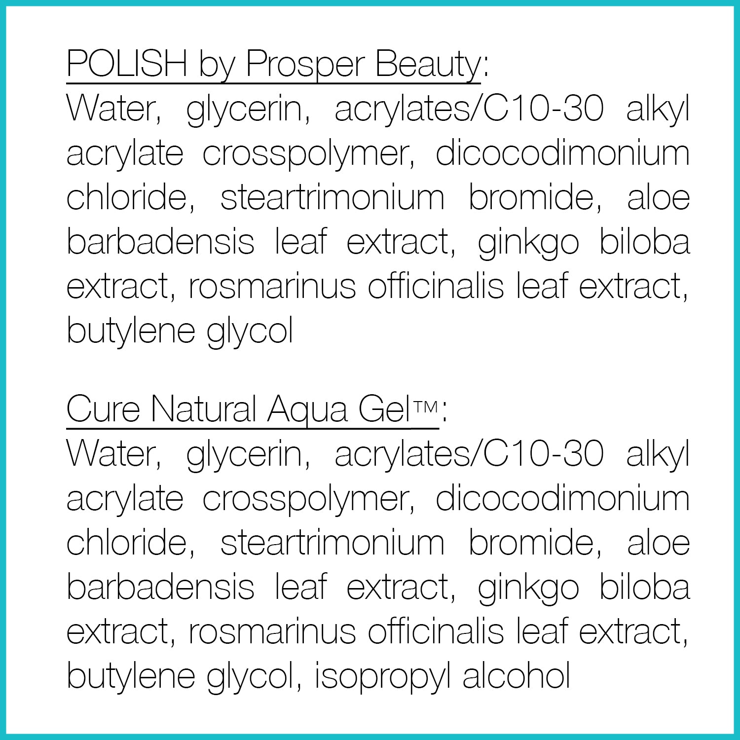 POLISH by Prosper Beauty (Natural Exfoliating Gel)