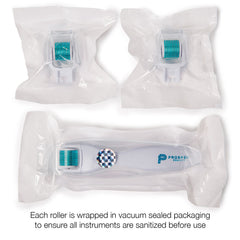 DERMAROLL by Prosper Beauty (6 Piece Microneedle Derma Roller Kit 0.25mm)