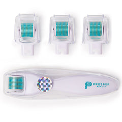 DERMAROLL by Prosper Beauty (6 Piece Microneedle Derma Roller Kit 0.25mm)