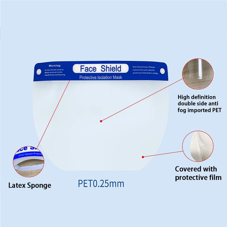 Disposable Face Shield/Visor (Bulk Orders of 500+ units)
