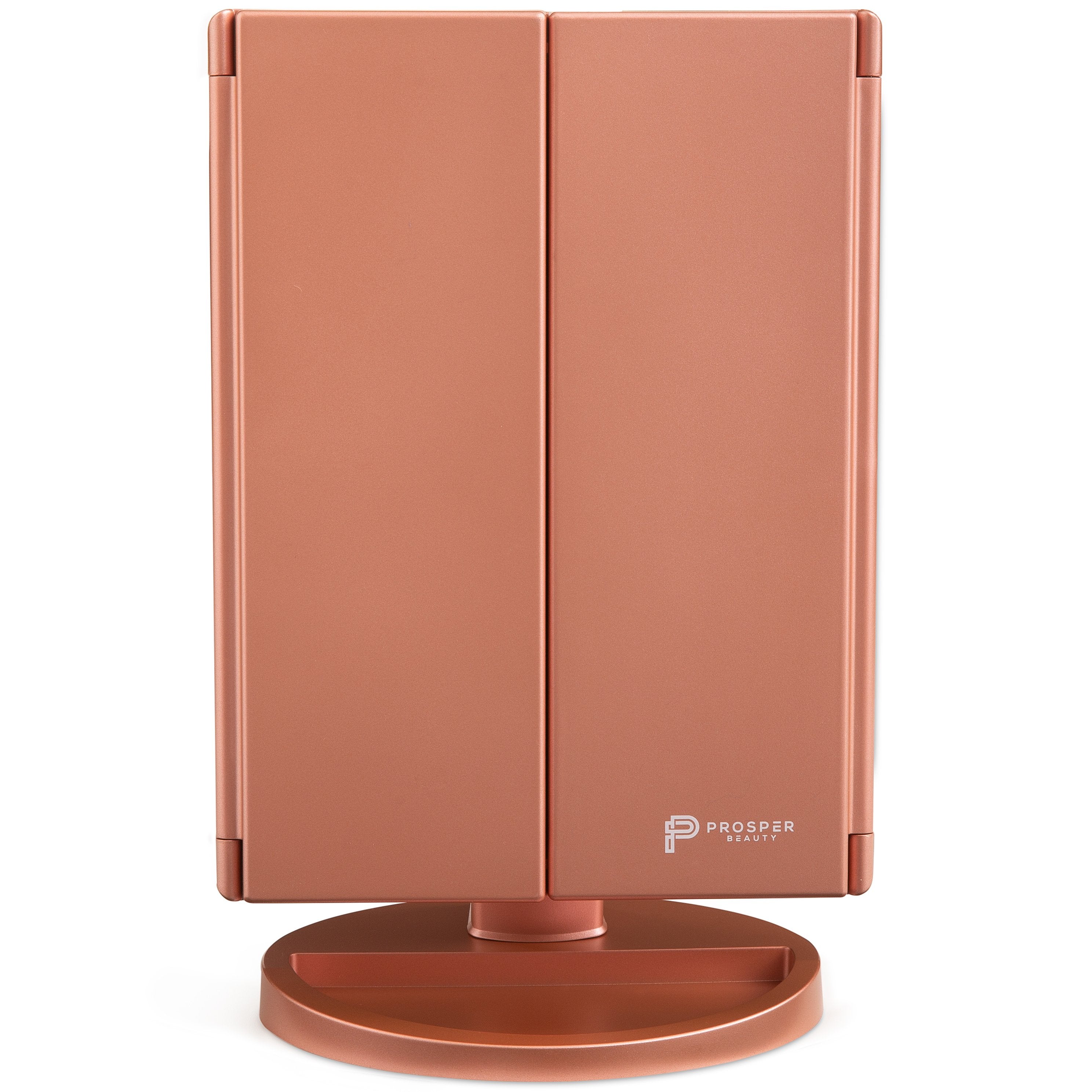 LIT by Prosper Beauty (LED Panoramic Vanity Mirror - Rose Gold)