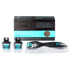 DERMAROLL BLACK by Prosper Beauty (5 Piece Microneedle Derma Roller Kit 0.25mm)