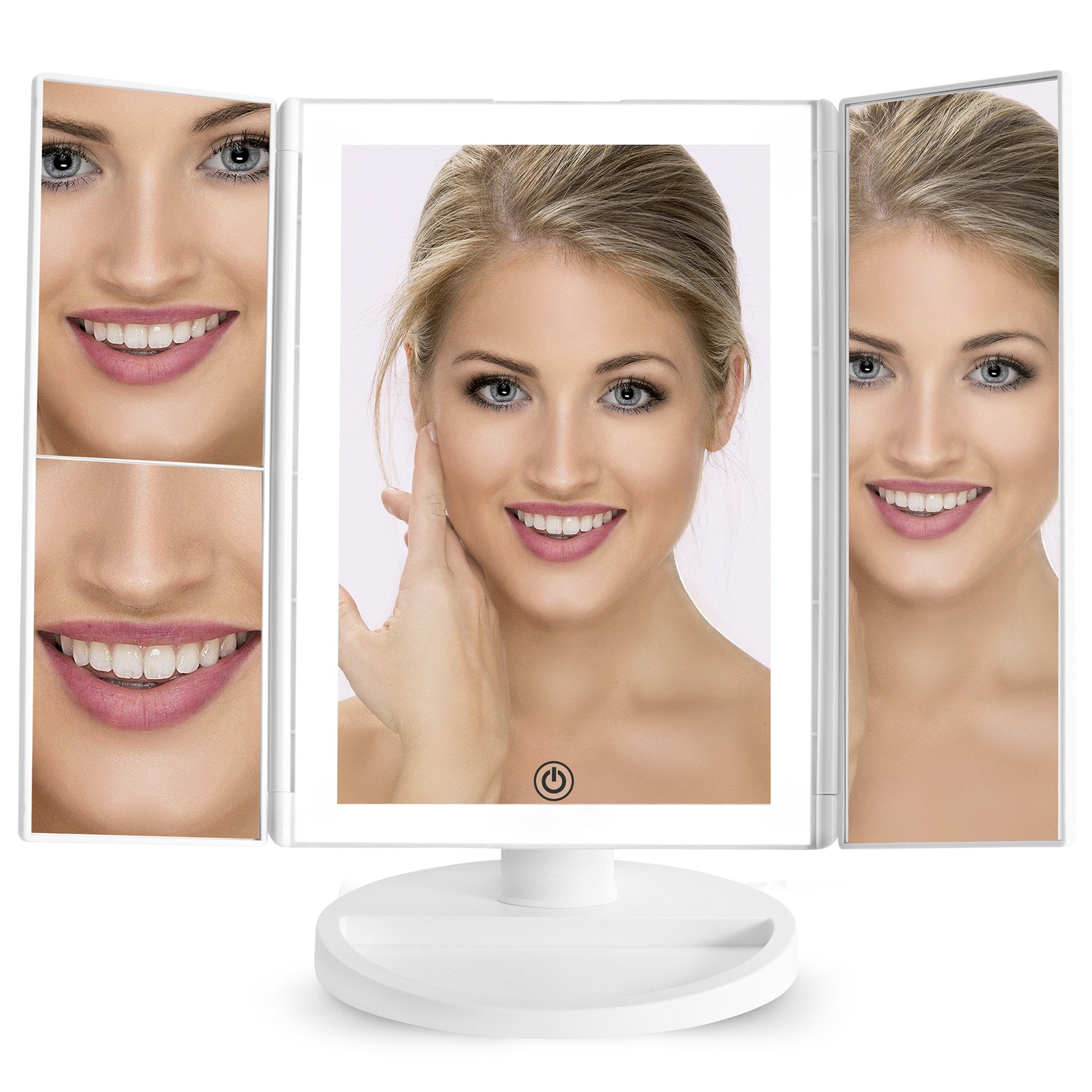 LIT by Prosper Beauty (LED Panoramic Vanity Mirror - White)